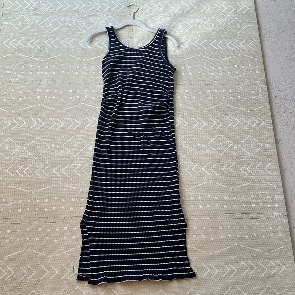 Maternity Rib Midi Dress